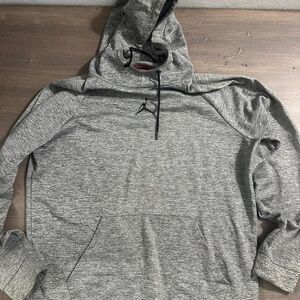 Jordan Men's Grey Hoodie
